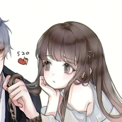 二人专用cp头像情侣好看动漫