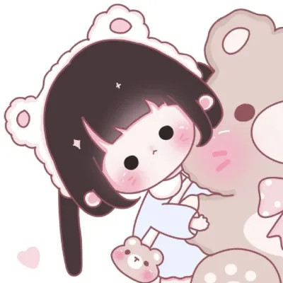 好看的情侣头像漫画一对