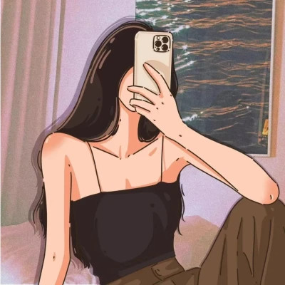 好看的情侣头像漫画一对