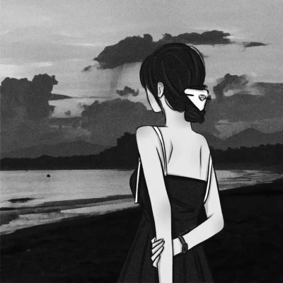 优质黑白动漫情头