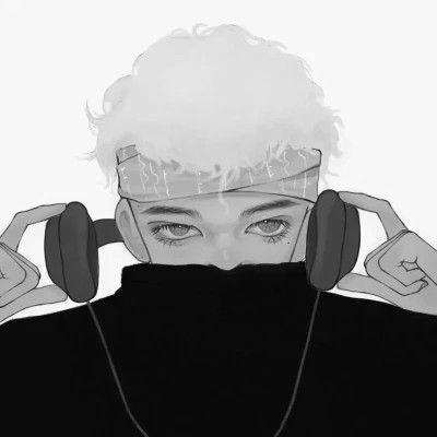 优质黑白动漫情头