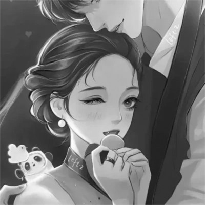 黑白动漫高清情头两张