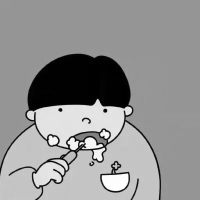 黑白动漫高清情头两张