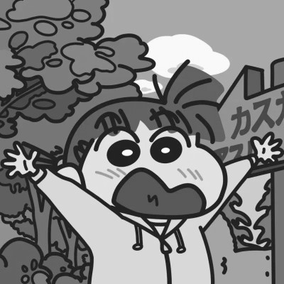 黑白动漫情头一对两张高清