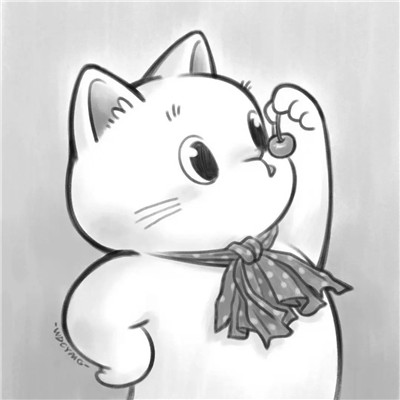 动漫二次元情头黑白