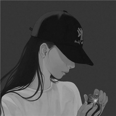 动漫二次元情头黑白