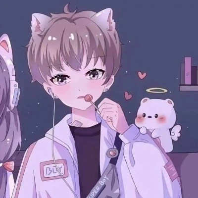 情头情侣专用动漫高清耐看
