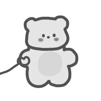 黑白情侣头像动漫可爱