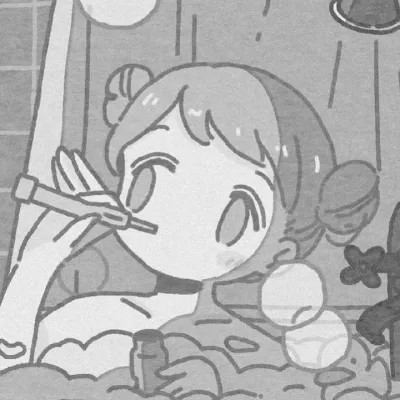 黑白情侣头像动漫可爱