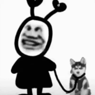 不明显情侣头像动漫黑白