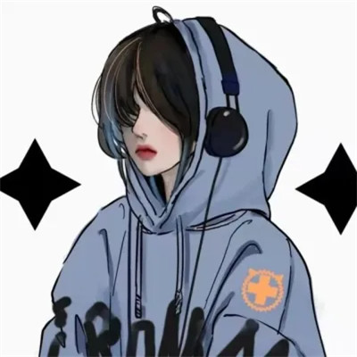 不明显ins情头小众动漫