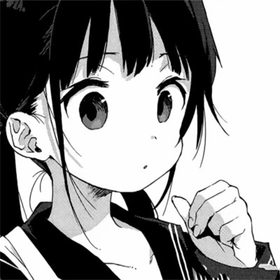 优质黑白动漫女头