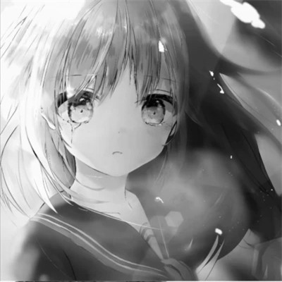 优质黑白动漫女头