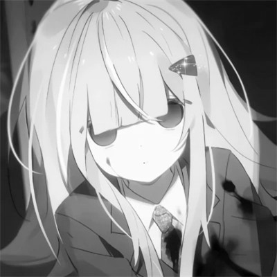 优质黑白动漫女头