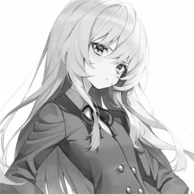 优质黑白动漫女头
