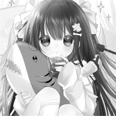 优质黑白动漫女头