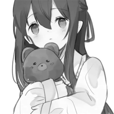 优质黑白动漫女头
