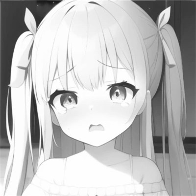 优质黑白动漫女头