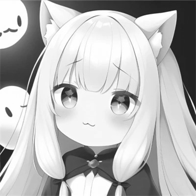 优质黑白动漫女头