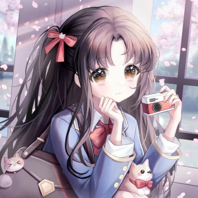 2025年女生最火动漫头像图片