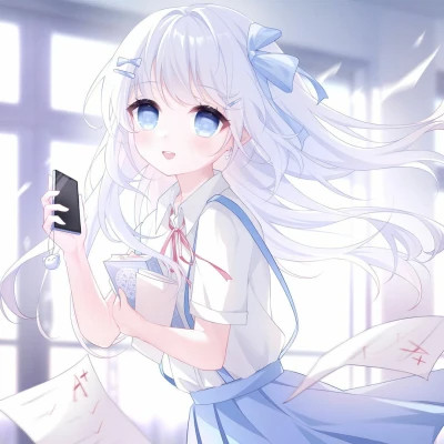 2025年女生最火动漫头像图片