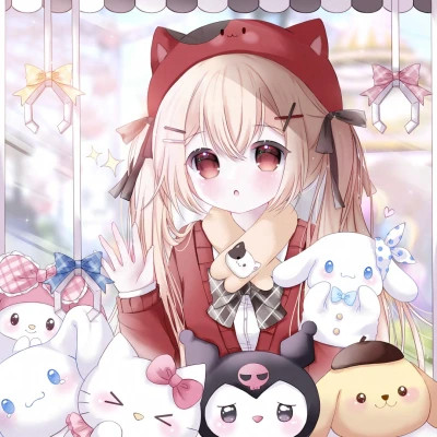 2025年女生最火动漫头像图片
