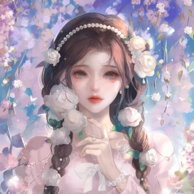 2025年女生最火动漫头像图片