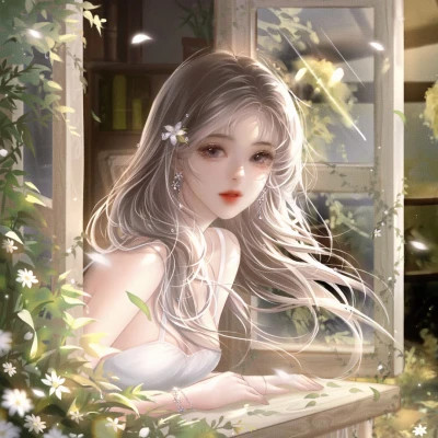 2025年女生最火动漫头像图片