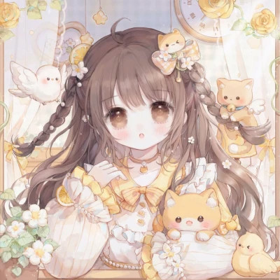 2025年女生最火动漫头像图片