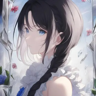 2025年最火好看漫画女生头像