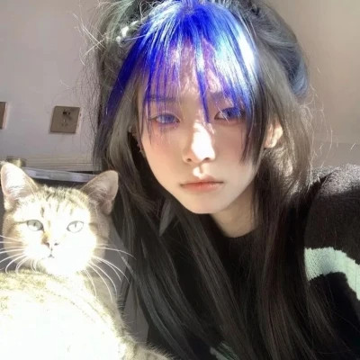 2025最新抱猫女头像好看图片