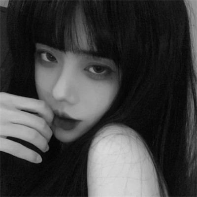 气质微信头像女生黑白