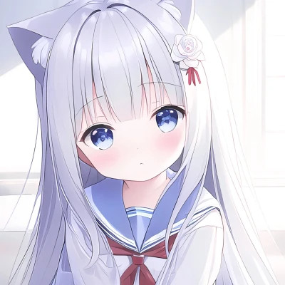 女生照片动漫头像高清好看
