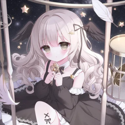 漫画头像女生可爱梦幻