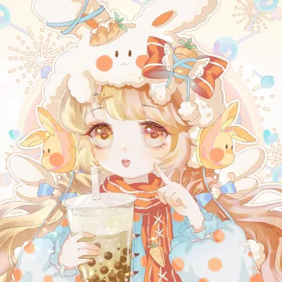 甜美可爱美少女动漫头像图片