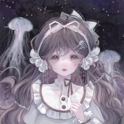 甜美可爱美少女动漫头像图片