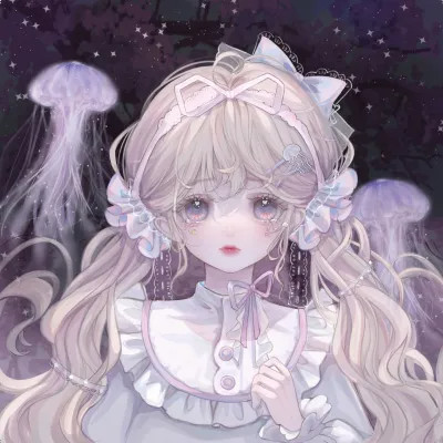 甜美可爱美少女动漫头像图片