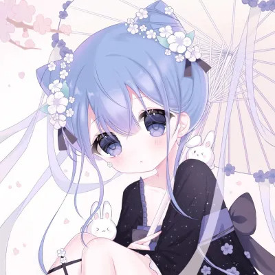 甜美可爱美少女动漫头像图片