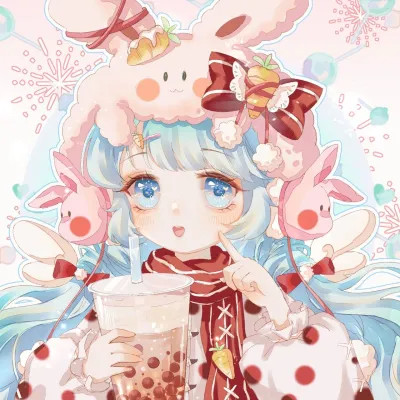 甜美可爱美少女动漫头像图片