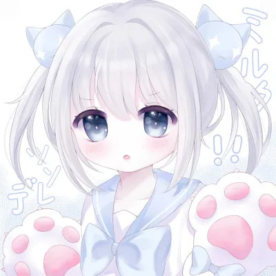 甜美可爱美少女动漫头像图片