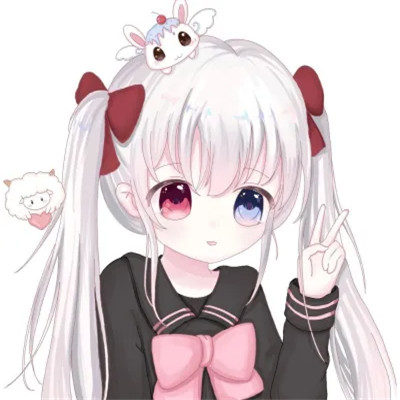 甜美可爱美少女动漫头像图片