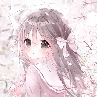 甜美可爱美少女动漫头像图片