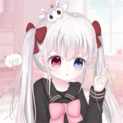 甜美可爱美少女动漫头像图片