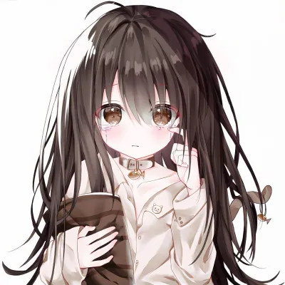 甜美可爱美少女动漫头像图片