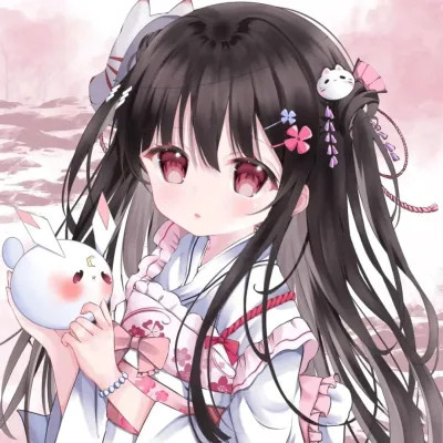 甜美可爱美少女动漫头像图片