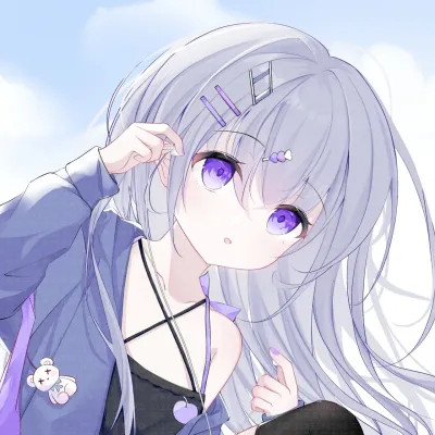 甜美可爱美少女动漫头像图片