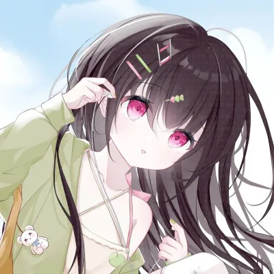 甜美可爱美少女动漫头像图片