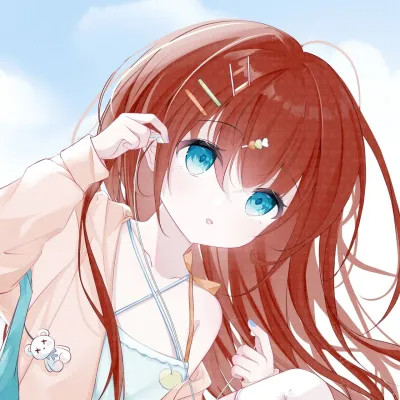 甜美可爱美少女动漫头像图片