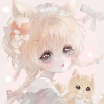 少女动漫头像可爱甜美高清