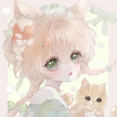 少女动漫头像可爱甜美高清